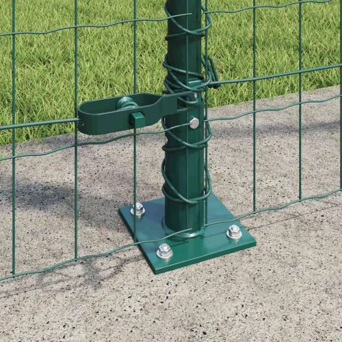 Euro Ograđivanje s Betonskom Bazom 25 x 1,2 m Zelena Mreža - 25 x 1,2 m (50 x 100 mm mreža) Zelena Betonska baza fiksacija Cijena