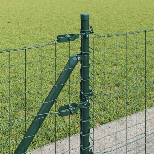 Euro Ograđivanje s Betonskom Bazom 50 x 0,6 m Zelena Mreža - 50 x 0,6 m (mreža 50 x 50 mm) Zelena Betonska baza fiksacija Cijena