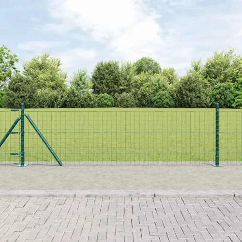 Euro Ograđivanje s Betonskom Bazom 50 x 0,6 m Zelena Mreža - 50 x 0,6 m (mreža 50 x 50 mm) Zelena Betonska baza fiksacija Cijena