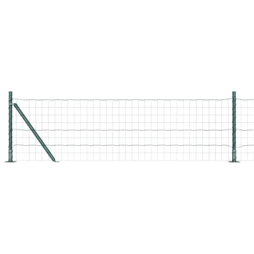 Euro Ograđivanje s Betonskom Bazom 25 x 0,6 m Zelena Mreža - 25 x 0.6 m (76 x 64 mm mreža) Zelena Betonska baza fiksacija Cijena