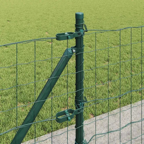 Euro Ograđivanje s Betonskom Bazom 50 x 0,4 m Zelena Mreža - 50 x 0,4 m (76,2 x 63,5 mm mreža) Zelena Betonska baza fiksacija Cijena