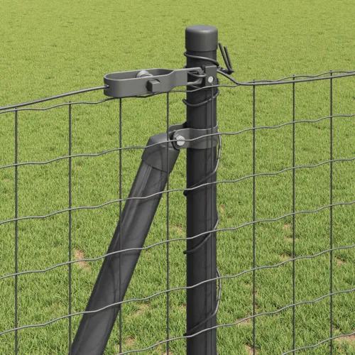 Euro Ograđivanje s Betonskom Bazom 10 x 1,2 m Siva Mreža - 10 x 1,2 m (mreža 50 x 50 mm) Siva Betonska baza fiksacija Cijena
