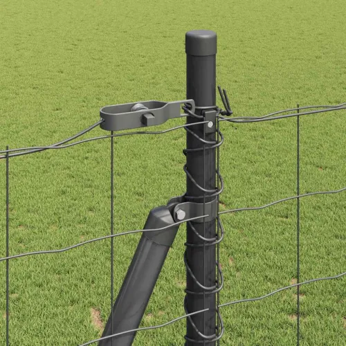Euro Ograđivanje s Betonskom Bazom 10 x 1,6 m Siva Mreža - 10 x 1,6 m (mreza 100 x 100 mm) Siva Betonska baza fiksacija Cijena