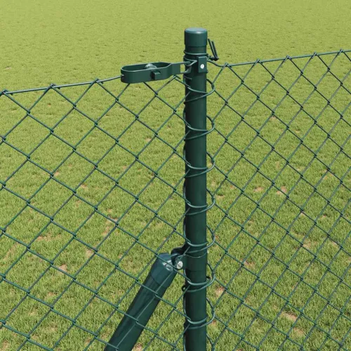 Lančana Ograja za Fiksiranje na Teren 10 x 1,6 m Zelena Mreža - 10 x 1,6 m (40 x 40 mm mreža) Zelena Fiksacija na tlo Cijena