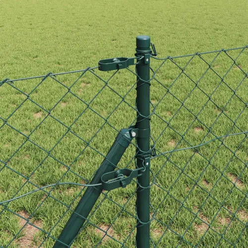 Lančana Ograja za Fiksiranje na Teren 10 x 0,6 m Zelena Mreža - 10 x 0,6 m (60 x 60 mm mreža) Zelena Fiksacija na tlo Cijena