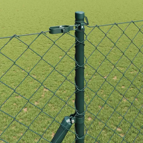 Lančana Ograja za Fiksiranje na Teren 10 x 1,6 m Zelena Mreža - 10 x 1,6 m (60 x 60 mm mreža) Zelena Fiksacija na tlo Cijena
