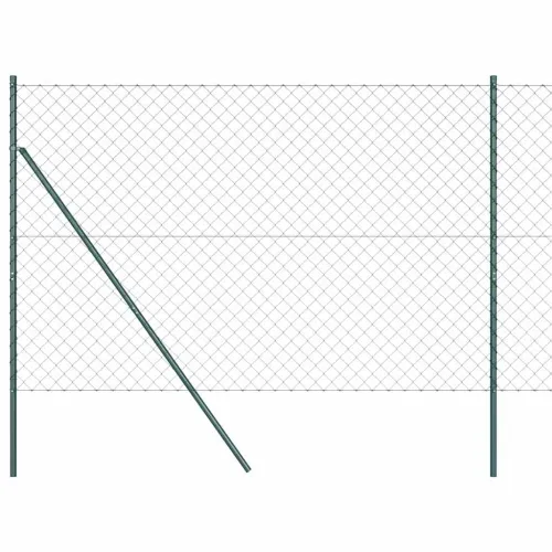 Lančana Ograja za Fiksiranje na Teren 25 x 1,6 m Zelena Mreža - 25 x 1,6 m (60 x 60 mm mreža) Zelena Fiksacija na tlo Cijena