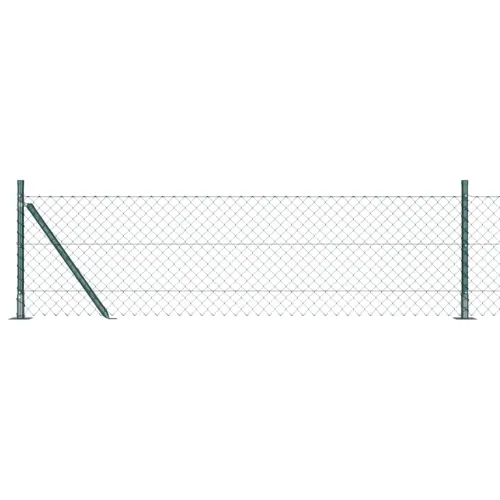 Ograde od lanca s betonskom podlogom 10 x 0,4 m Zelena Mreža - 10 x 0,4 m (mreža 40 x 40 mm) Zelena Betonska baza fiksacija Cijena