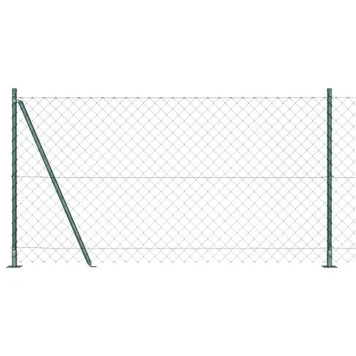 Ograde od lanca s betonskom podlogom 10 x 1,2 m Zelena Mreža - 10 x 1,2 m (60 x 60 mm mrežica) Zelena Betonska baza fiksacija Cijena
