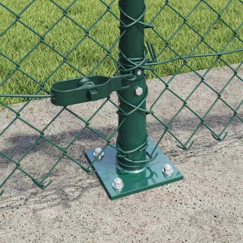 Ograde od lanca s betonskom podlogom 25 x 0,4 m Zelena Mreža - 25 x 0,4 m (40 x 40 mm mreža) Zelena Betonska baza fiksacija Cijena