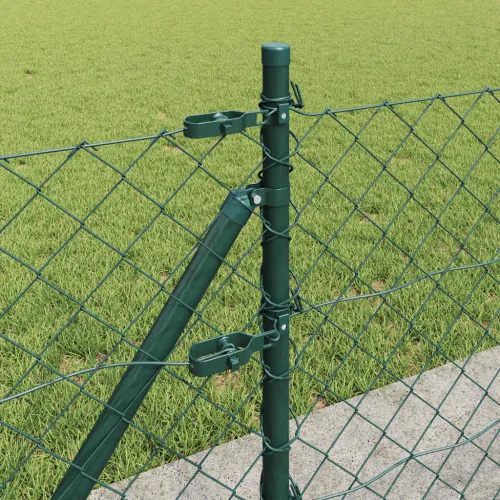 Ograde od lanca s betonskom podlogom 25 x 0,4 m Zelena Mreža - 25 x 0,4 m (mreža 60 x 60 mm) Zelena Betonska baza fiksacija Cijena