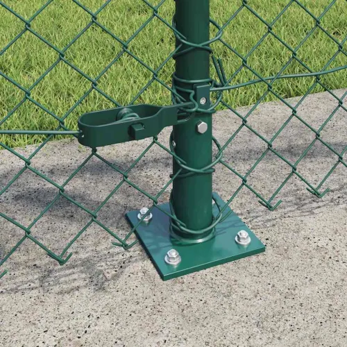 Ograde od lanca s betonskom podlogom 0,8 x 25 m Zelena Mreža - 0,8 x 25 m (mreža 60 x 60 mm) Zelena Betonska baza fiksacija Cijena