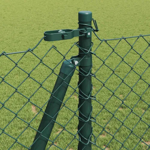 Ograde od lanca s betonskom podlogom 25 x 1,2 m Zelena Mreža - 25 x 1,2 m (60 x 60 mm mreža) Zelena Betonska baza fiksacija Cijena