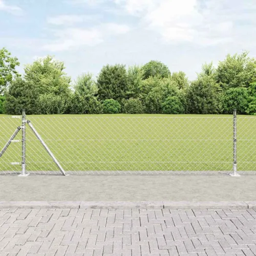 Ograde od lanca s betonskom podlogom 10 x 0,4 m Pocinčani čelik - 10 x 0,4 m (mreža 40 x 40 mm) Pocinčani čelik Betonska baza fi Cijena