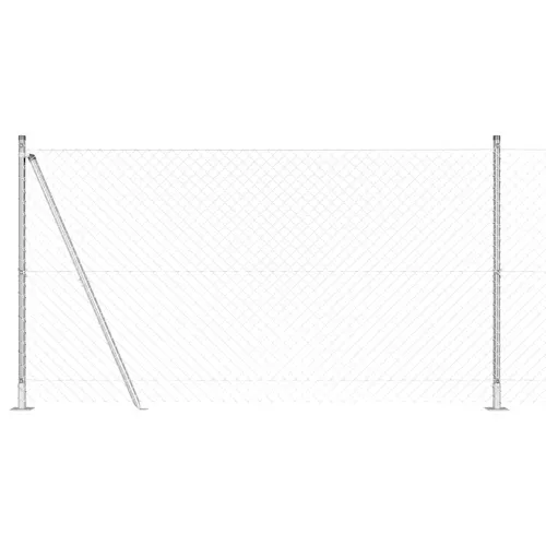 Ograde od lanca s betonskom podlogom 25 x 1,2 m Pocinčani čelik - 25 x 1,2 m (60 x 60 mm mreža) Pocinčani čelik Betonska baza fi Cijena