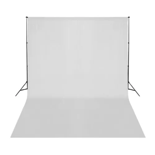 Pozadina pamučna bez stalka bijela 500 x 300 cm - Bijela 500 x 300 cm Cijena