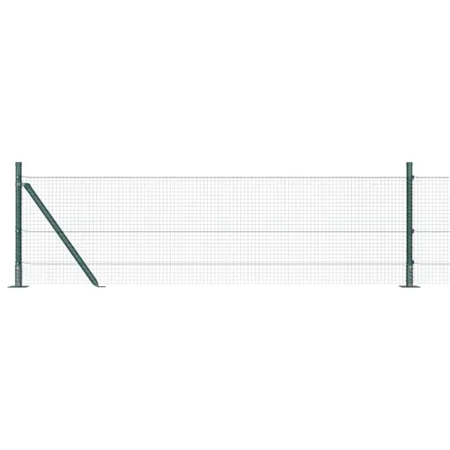 Zavareno žičano ogradno mreža s betonskom podlogom 10 x 0,5 m - 10 x 0,5 m (19 x 19 mm mreža) Zelena Cijena