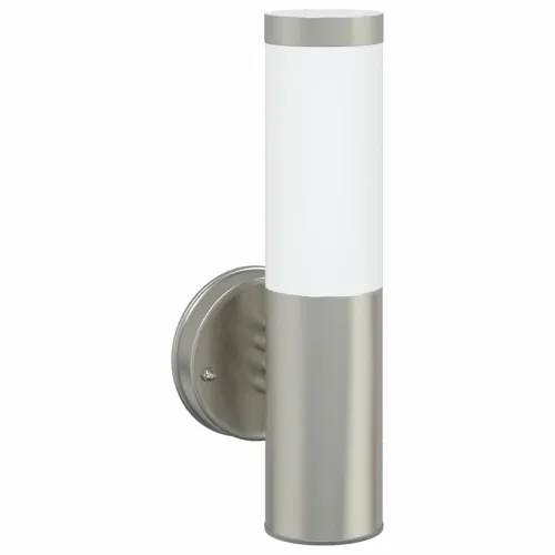 Vanjska zidna lampa Srebrna 15 x 7,5 x 33 cm - Srebrna 1 bez senzora Cijena