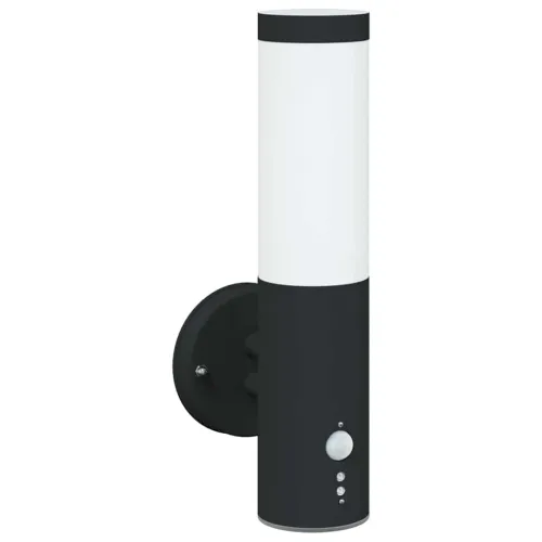 Vanjska zidna lampa Crna 15 x 7,5 x 33 cm - Crna 1 s senzorom Cijena