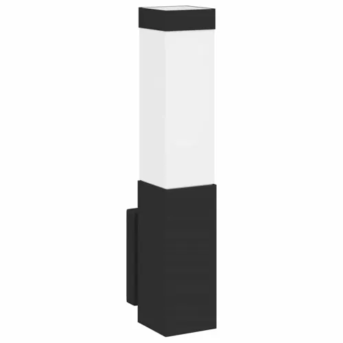 Vanjska zidna lampa Crna 10.5 x 6 x 33 cm - 1 Crna bez senzora Cijena