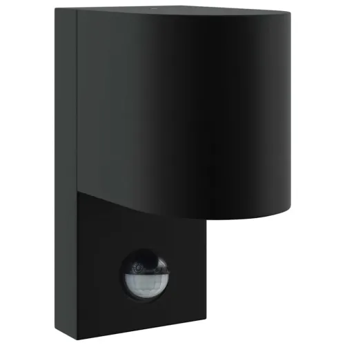 Vanjska zidna lampa Crna 12 x 7 x 15 cm Nehrđajući čelik - 1 s senzorom Cijena