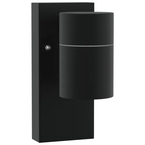 Vanjska zidna lampa Crna 6,5 x 10,5 x 16 cm - 1 Crna bez senzora Cijena