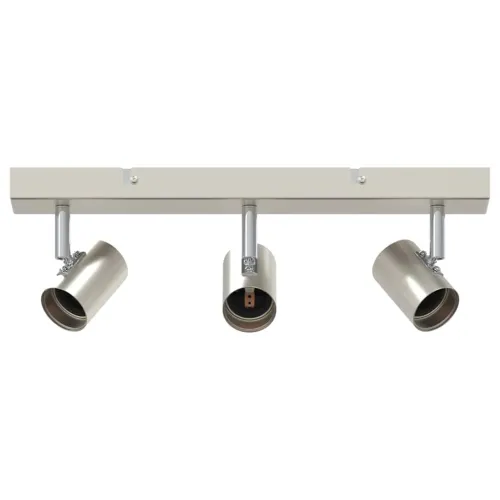 Stropni reflektor s reflektorima Nikla 38 x 6,5 x 11,5 cm Metal - Brušeni nikl 3 Cijena