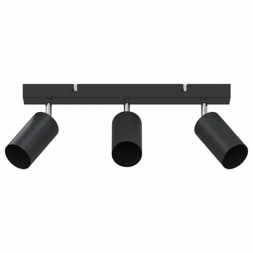 Stropni reflektor s reflektorima Crna 38 x 6 x 16 cm Metal - Crna 3 Cijena