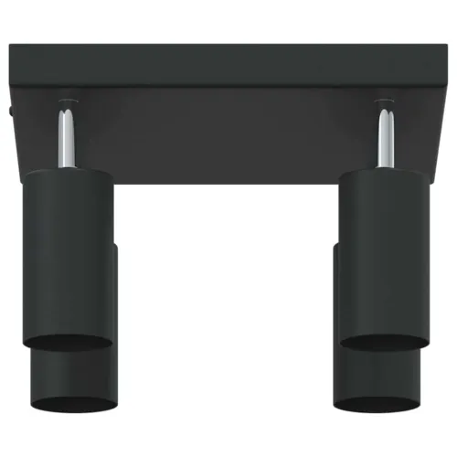 Stropni reflektor s reflektorima Crna 26 x 26 x 16 cm Metal - Crna 4 Cijena
