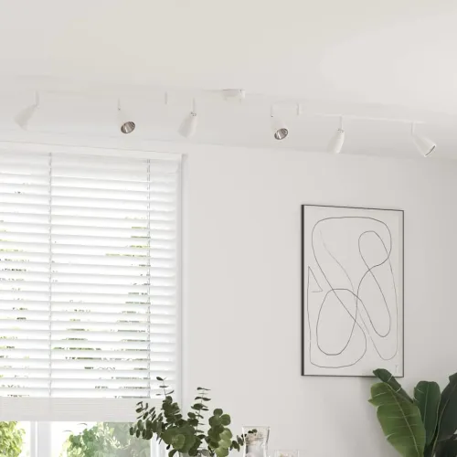 Stropni reflektor Bijelo 176,5 x 12,5 x 13,5 cm Metal - Bijelo 6 Cijena