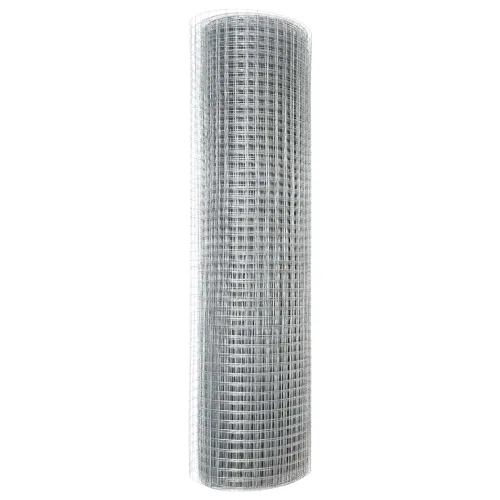 Zavarena žičana ograda 5000 x 80 cm Srebrno - Srebrno 12 x 12 mm 50 x 0,8 m Cijena