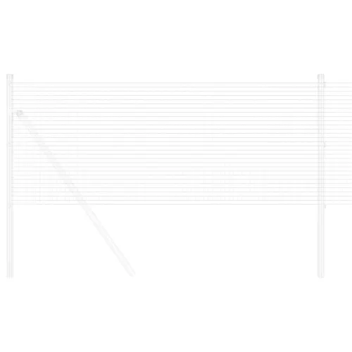 Zavarena žičana ograda 5000 x 120 cm Srebrno - Srebrno 19 x 19 mm 50 x 1,2 m Cijena