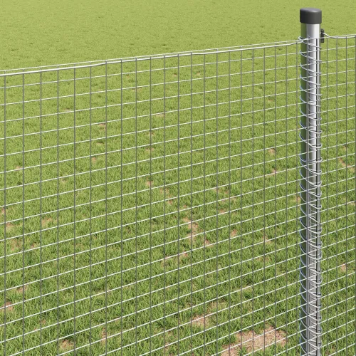 Zavarena žičana ograda 5000 x 120 cm Srebrno - Srebrno 19 x 19 mm 50 x 1,2 m Cijena