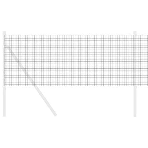 Zavarena žičana ograda 2500 x 80 cm Siva - Siva 19 x 19 mm 25 x 0,8 m Cijena