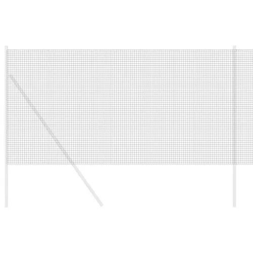 Zavarena žičana ograda 5000 x 140 cm Siva - Siva 19 x 19 mm 50 x 1,4 m Cijena