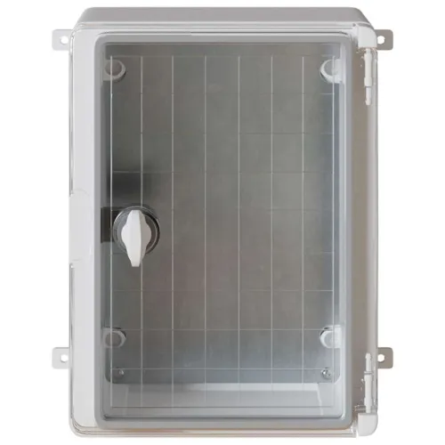 Upravljački ormar Siva 28 x 13 x 28 cm ABS plastika - 21 x 13 x 28 cm Sivo s prozirnim vratima Cijena