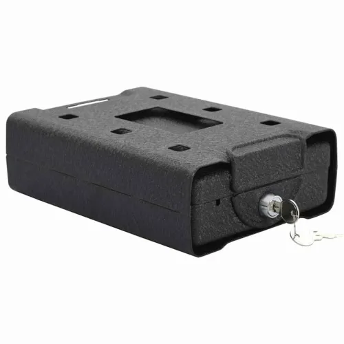 Auto sef s zaključavanjem Crna 22 x 16 x 7 cm Čelik Cijena