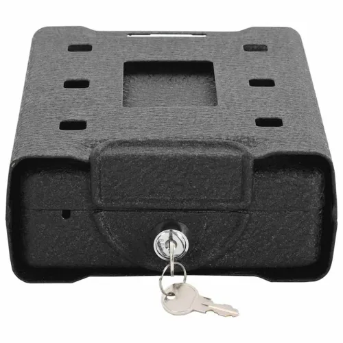 Auto sef s zaključavanjem Crna 22 x 16 x 7 cm Čelik Cijena