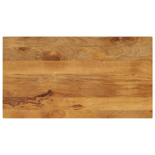 Ploča stola 100x60x2,5 cm pravokutna mango od punog drveta - Drvo manga (završna obrada od hrastovine) 100 x 60 cm 25 mm Cijena