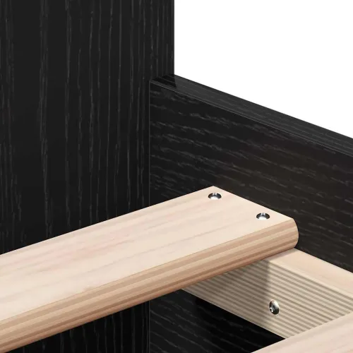 Okvir za krevet s ladicama Crni hrast 203 x 103 x 50 cm - Crni hrast 100 x 200 cm Cijena
