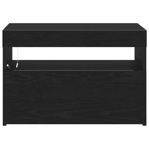 Noćni ormar Crni hrast 60 x 35 x 40 cm Konstruirano drvo - Crni hrast 1 Cijena