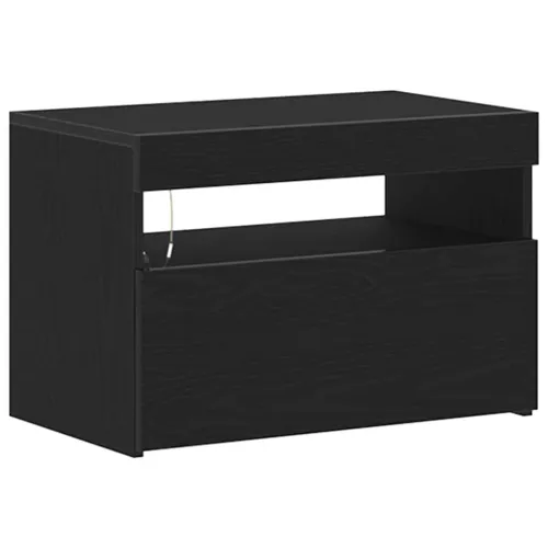Noćni ormar Crni hrast 60 x 35 x 40 cm Konstruirano drvo - Crni hrast 1 Cijena