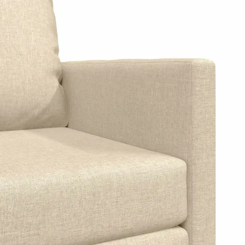 Krevet na razvlačenje Krema 74 x 77 x 81 cm tkanina - Krema 74 x 77 x 81 cm Cijena