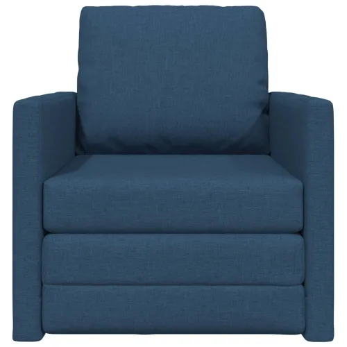 Krevet na razvlačenje Plava 74 x 77 x 81 cm tkanina - Plava 74 x 77 x 81 cm Cijena