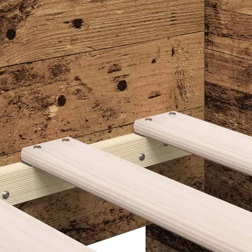Krevet na dan Staro drvo 100 x 200 cm Konstruirano drvo - Staro drvo 100 x 200 cm Cijena