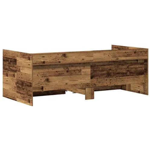 Krevet na dan Staro drvo 100 x 200 cm Konstruirano drvo - Staro drvo 100 x 200 cm Cijena