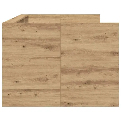 Krevet na dan Umjetnički hrast 100 x 200 cm Konstruirano drvo - hrast artisan 100 x 200 cm Cijena