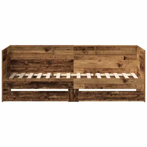 Krevet na dan Staro drvo 90 x 200 cm Konstruirano drvo - Staro drvo 90 x 200 cm Cijena