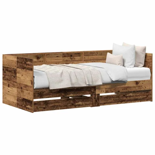 Krevet na dan Staro drvo 90 x 200 cm Konstruirano drvo - Staro drvo 90 x 200 cm Cijena
