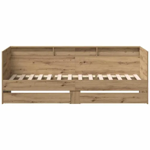 Krevet na dan Umjetnički hrast 90 x 200 cm Konstruirano drvo - hrast artisan 90 x 200 cm Cijena